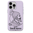 Shivaji Maharaj regional Indian iPhone cover in Lavender