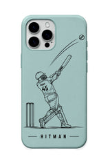 Rohit Mint Green cricket mobile cover
