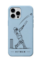 Rohit Sky Blue cricket mobile cover