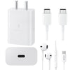 Samsung 15W Type C Travel Charger White New (Adapter With Cable)