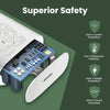 Samsung Adaptive 25W Charger | Supports All Samsung Models with Type C Cable