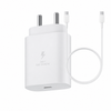 Samsung 25W Type C-Type-C Adaptive Fast Mobile Charger With 1 Mt Cable White