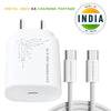 Samsung Galaxy Note 20 25W Charger With Type C-C Cable White
