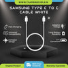 Samsung Type C-C Cable White (Only Cable)