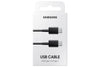 Samsung Galaxy S22 Type C to Type-C Charge And Sync Cable-1.8M-Black