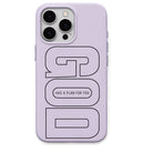 God Has a Plan for You phone cover in Lavender