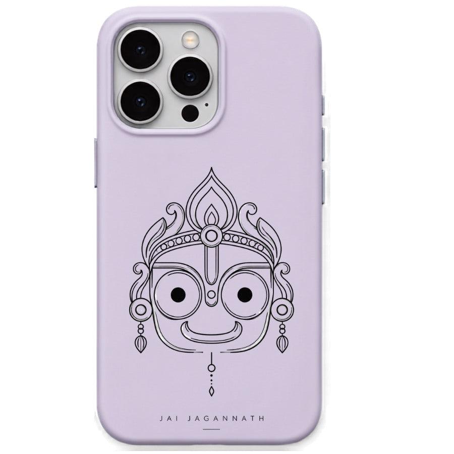 Jai Jagannath phone cover in Lavender
