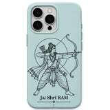 Jai Shri Ram Archer phone cover in Mint Green