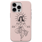 Krishna Radiant Calm phone cover in Blush Pink
