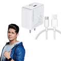 Realme 11 80W SuperVOOC 2.0 Flash Charge Charger With Type-C Cable White