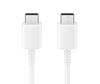 Samsung 25W GAN Adapter Charger With Type C to C Cable (White Adapter With Cable)
