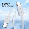 ChargingCable.in Braided Cable | Supports Upto 80W Charging & Data Transfer For iPhone/Android Type C to C