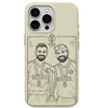 Virat & Rohit Worldcup Lemon Yellow cricket mobile cover