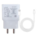 Vivo Y73s 2 Amp 9V Dual Engine Fast Mobile Charger with Type C Cable