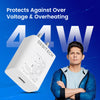 Vivo V25e FlashCharge 44W Fast Mobile Charger With Type-C Data Cable