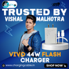 Vivo 44W Flash Charger | Supports All Vivo Models With Type C Cable