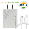 Vivo 66W/80W Flash Charger | Supports All Vivo Models upto 80W With Type C Cable