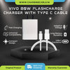 Vivo 80W Flashcharge Type C Charger (Adapter With Cable)