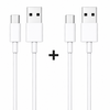 Vivo V29 Lite Original Flashcharge 2.0 Type C Cable And Data Sync Cord-White (Pack Of 2)