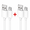 Vivo Y12s Original Fast Charge Cable And Data Sync Cord-White (Pack of 2)