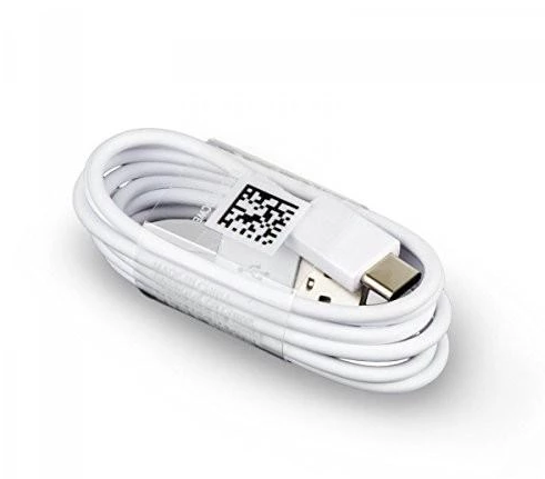 Samsung S9 Plus Type C Charge And Sync Cable-1M-White-chargingcable.in