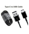 Samsung Galaxy A31 Support 15W Adaptive Charge Type-C Cable Black