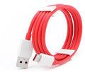 OnePlus 3T 128GB Dash Type C Cable Charging & Data Sync Cable-Red-100CM