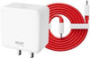 Oneplus Nord CE 5G Warp Charge 6 Amp 30W Mobile Charger With Type C Cable Red