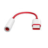 Oneplus 7 Pro Noise Cancelling Headphone Jack Connector (Type-C to 3.5mm Splitter)