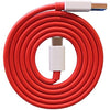 Oneplus Nord CE 2 Lite Warp Charge 6 Amp 30W Mobile Charger With Type C Cable Red