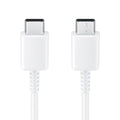 Samsung Galaxy F23 5G Type C to Type-C Charge And Sync Cable-1M-White